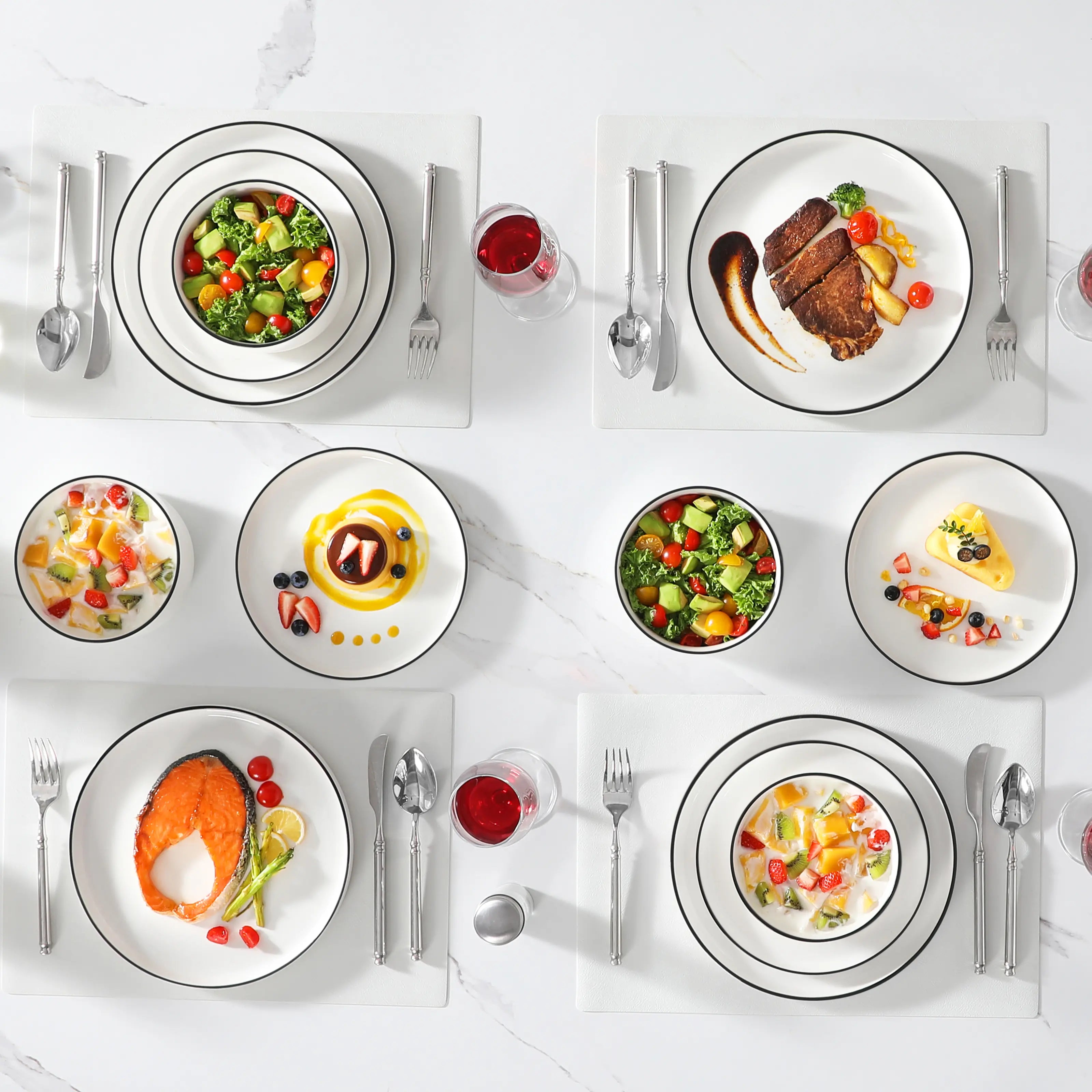 Porcelain Dinnerware Set
