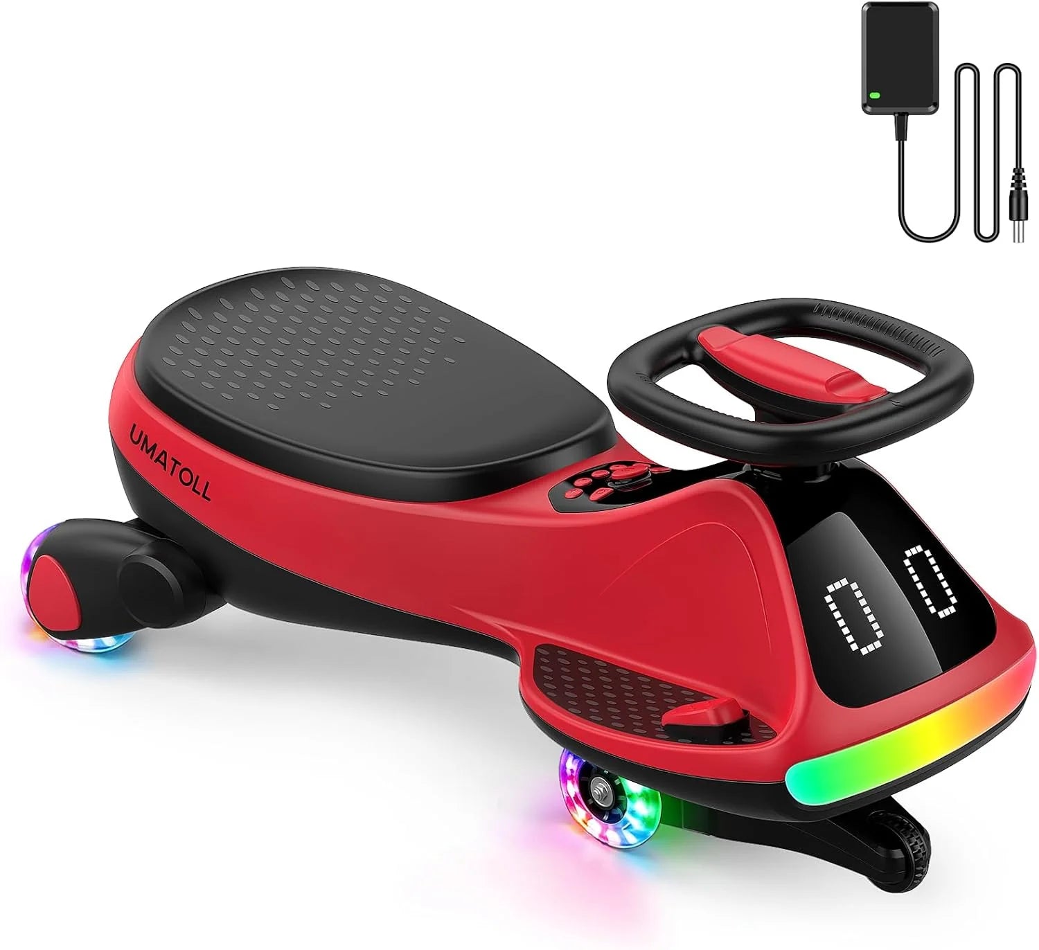 12V rechargeable electric wiggle car for kids